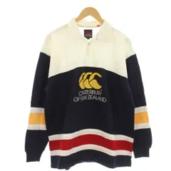 カンタベリー CANTERBURY トレーナー M マルチカラー 長袖 切り替えデザイン 襟付き ハーフジップ /KGのサムネイル