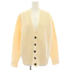 ジルサンダー JIL SANDER 23AW ハーモニーNTカーディガン HARMONY NT CARDIGAN ニットカーディガン Vネック 長袖 34 オフホワイト J02GP0055 /YTのサムネイル