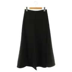 セリーヌ CELINE フィービー期 ウール ロングスカート 34 黒 ブラック /SS ■OS ■OHのサムネイル