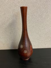 鶴首瓶 芸形文化財 菊川忠右衛門 共箱 花瓶 - メルカリ