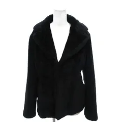 プロポーション ボディドレッシング PROPORTION BODY DRESSING フェイクファー ジャケット 上着 3 黒 ブラック 長袖 /TL ■ECF005のサムネイル
