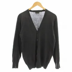 ラッドミュージシャン LAD MUSICIAN カシミヤ混 カーディガン ニット 長袖 44 グレー /☆Gのサムネイル