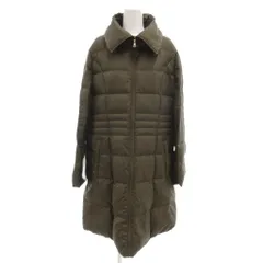 レリアン Leilian ダウンコート ミドル ハーフ 13+ カーキ系 /UO ■GY61のサムネイル