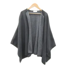 トラサルディ TRUSSARDI ニットカーディガン ミドル丈 38 M チャコールグレー 前開き /SY45 ■ECC004のサムネイル