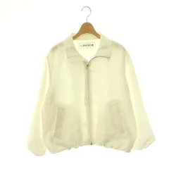 ルーニィ LOUNIE 26SS フォルムジップブルゾン ジャケット ジップアップ 36 ホワイト /HK ■OSのサムネイル