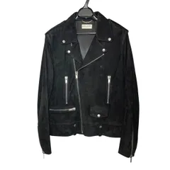 【中古】 Saint Laurent サンローラン クラシックモーターサイクル ダブルライダースジャケット 484284 YC2LW アウター スウェード レザー ブルゾン メンズ 25022027 AOのサムネイル