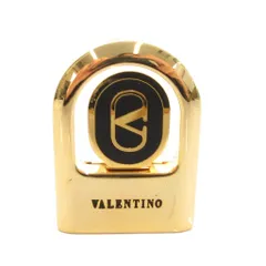 ヴァレンティノ ヴァレンチノ  VALENTINO ベルトバックル ゴールドカラー ロゴデザイン エナメル加工 /IL ■GY99のサムネイル