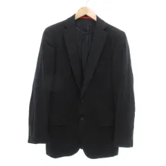 イザイア ISAIA テーラードジャケット ウール シングル 44 ダークネイビー /UO ■GY62のサムネイル