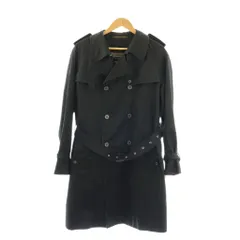 マッキントッシュ MACKINTOSH ライナー付き トレンチコート ベルト付き 40 ブラック /DF ■GY62のサムネイル