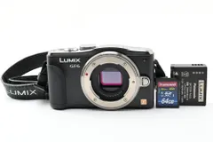 実用光学美品 Panasonic パナソニック LUMIX DMC-GF6 ボディ 黒 ブラック ミラーレス一眼カメラ シャッター数4873枚と少ない #4382-1のサムネイル