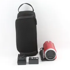 SONY Handycam HDR-CX680 レッド ビデオカメラ 動作確認済 ソニー