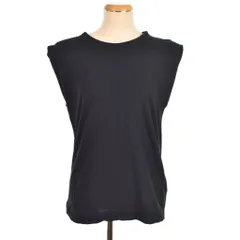 エイトン ATON TANKTOP フレンチスリーブTシャツ 02 黒 ブラック KK.AG.KM.0400 ■FYのサムネイル