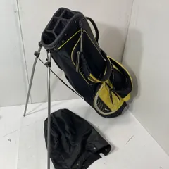 NIKE GOLF ナイキゴルフ スタンドキャディーバッグ 9.5インチ カバー付き イエロー/ブラック BBL0617/大5248のサムネイル