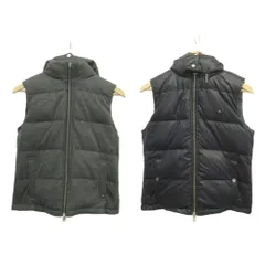 トミーヒルフィガー TOMMY HILFIGER ジャケット 上着 ウール M マルチカラー 袖なし フード付き ジップアップ /KT ■GY99のサムネイル