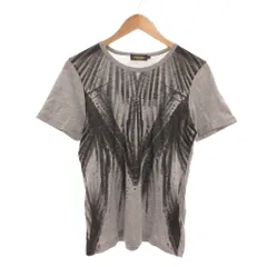 ディーゼルブラックゴールド DIESEL BLACK GOLD Tシャツ XS グレー 黒 ブラック 半袖 抽象柄 クルーネック /NUのサムネイル