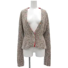 ステファネル STEFANEL 美品 カーディガン ウール モヘア混 ミックスカラー 長袖 /NL ■ECG003のサムネイル