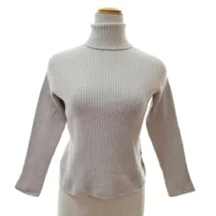 ヨウジヤマモト YOHJI YAMAMOTO FEMME タートルネックニット セーター 長袖 ウール 2 グレー F0-K02-190 1204のサムネイル