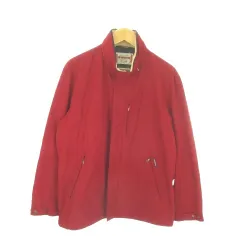マックレガー マクレガー McGREGOR SPORTSWEAR ジャケット 上着 L 赤 レッド 無地 スタンドカラー 長袖 /AO12 ■ECA005のサムネイル