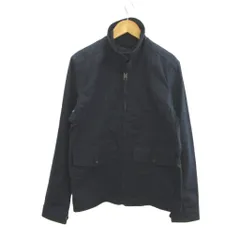 エディーバウアー EDDIE BAUER ミリタリージャケット 上着 XS 紺 ネイビー スタンドカラー 長袖 フラップポケット /NP ■ECC005のサムネイル