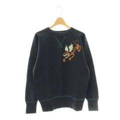 バズリクソンズ BUZZ RICKSON’S フライングタイガース 前V スウェット トレーナー 裏起毛 長袖 M 紺 ネイビー /HS ■OS ■ADのサムネイル