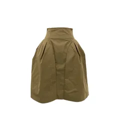 beautiful people ビューティフルピープル pe.twill tucked skirt 切り替えタック スカート 36 1620107003のサムネイル