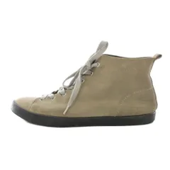 マーガレットハウエル MARGARET HOWELL ハイカットスニーカー シューズ スエード 24.5cm グレー /BBのサムネイル