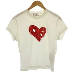オフホワイト OFF WHITE ハート グラフィック Tシャツ 半袖 S 白 ホワイト OWAA112S23JER002 /☆Gのサムネイル