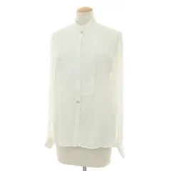 【新品アウトレット】バグッタ Bagutta アセテートシルク ブザム ダブルカフス カジュアルシャツ カジュアルシャツ ホワイト【サイズS】【レディース】のサムネイル