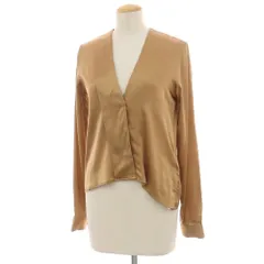 【新品アウトレット】バグッタ Bagutta ストレッチ シルク サテン ブラウス ブラウス ブロンズ【サイズS】【レディース】のサムネイル