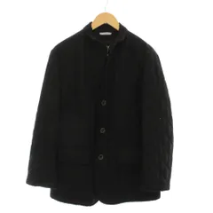 ダックス DAKS 中綿 キルティングジャケット ウール アウター LL 黒 /YM ■ECD001のサムネイル
