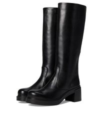 エコー レディース シューズ ブーツ・レインブーツ トール Ecco Metropole Seoul Tall Boots Black ブラック