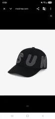 Face the Sun LOVE Calvin Klein カットオフ キャピタルキャップ Blackのサムネイル