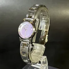 【稼働品】 SEIKO WIRED セイコー ワイアード レディース 腕時計 1N01-0KK0 クォーツ パープル シルバー 電池交換済み 動作確認済みのサムネイル