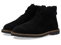 ビルケンシュトック レディース シューズ ブーツ・レインブーツ スエード レース Birkenstock Uppsala Mid LaceUp Shearling Suede Black ブラックのサムネイル