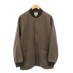 ジャックマン Jackman タグ付き Melton Award Jacket メルトンアワードジャケット ブルゾン M 茶 JM8380 /KHのサムネイル