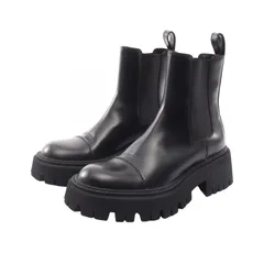 バレンシアガ BALENCIAGA ブーツ TRACTOR レザー ブーツ レディース 未使用のサムネイル