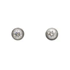 カルティエ CARTIER ピアス ダムール ピアス SM B8301407 K18WG（ホワイトゴールド） ダイヤモンド ダムール ピアス SM レディース Used Aのサムネイル