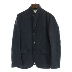 スティルバイハンド STILL BY HAND ジャケット ブレザー 上着 46 紺 ネイビー 長袖 スタンドカラー シングルブレスト /APのサムネイル