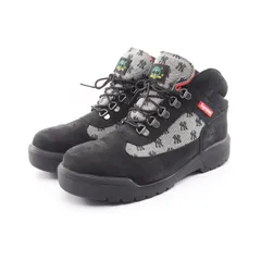 シュプリーム Supreme ブーツ Supreme × Timberland × New York Yankees Field Boot スウェード キャンバス ×Timberland ブーツ メンズ Used Aのサムネイル