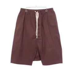 リックオウエンス Rick Owens パンツ PODS SHORTS ブラウン コットン ショートパンツ メンズ Used Aのサムネイル