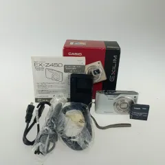 Casio EXILIM EX-Z450 Silver コンパクトデジタルカメラのサムネイル