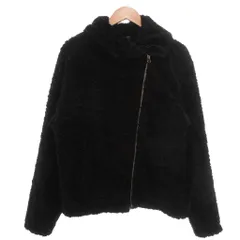 カンゴール KANGOL ボアジャケット M 黒 ブラック ダブルジップ /MU ■ECF004のサムネイル