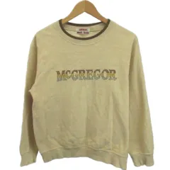 マックレガー マクレガー  トレーナー M ベージュ 長袖 クルーネック ロゴプリント プルオーバー /AY ■ECA005のサムネイル