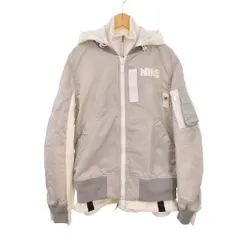 サカイ sacai ナイキ NIKE AS Womens NRG LAYERED JKT レイヤードジャケット ブルゾン S グレー CZ4678-097 ☆AA★のサムネイル