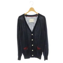 サカイ sacai カーディガン ウール シルク カシミヤ 1 ネイビー 12-00285M /DO ■GY03のサムネイル