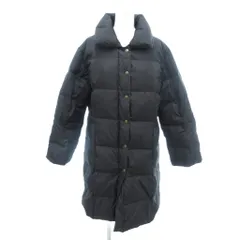 ジェラールダレル GERARD DAREL 美品 ダウンコート M 黒 ブラック ミドル ハーフ丈 ジップアップ キルティング 54350534 /HW ■ECB001のサムネイル