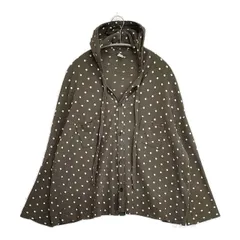 Y's ドット フード付き YO-T77-073 カーディガン カーキ ベージュ レディース ワイズ/Yohji【中古】6-0722M∞のサムネイル