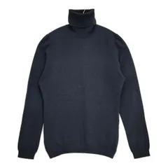 45R/45rpm コットン タートルネック セーター ニット ネイビー レディース フォーティーファイブアールピーエム【中古】6-0722M∞のサムネイル