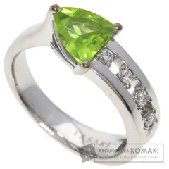 TASAKI タサキ ペリドット ダイヤモンド リング・指輪 K18WG レディース [中古]のサムネイル