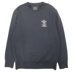美品 GIVENCHY ジバンシィ ロゴプリント クルーネック スウェット トップス プルオーバー 長袖 裏毛 トレーナー XL 黒 ブラック メンズ 古着 中古 USEDのサムネイル